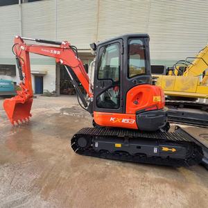 Utilisé pour la mini-excavatrice KX163-5 de 6,3 tonnes à queue zéro, certifiée EPA CE, avec moteur et PLC - Product Image 6