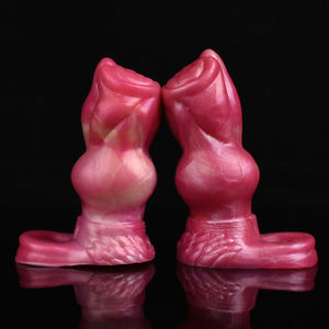 YOCY loup chien gaine de pénis <span class=keywords><strong>S</strong></span>, <span class=keywords><strong>taille</strong></span> L jouet sexuel en Silicone souple pour hommes agrandissement du pénis fantaisie manchon de bite préservatif portable - Product Image 2