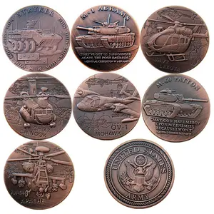 Antike Kupfer-Herausforderung münze 3D-antike Münze