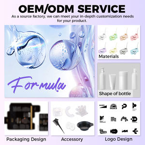 Joynna OEM/ODM Livraison rapide Shampooing professionnel permanent 5 minutes Shampooing colorant pour cheveux noirs pour couverture des cheveux gris - Product Image 6