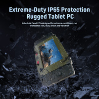 10 pouces Intel Cpu Rugged Wins avec 1000 Nits 1920*1080 Batterie 7000mAh 2KM Transmission de données Tablette PC robuste