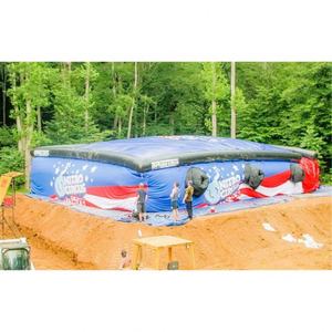 Matelas gonflable multi-sécurité TriMAX |   Coussin gonflable ignifuge et coussin tactique pour <span class=keywords><strong>snowboard</strong></span>, laser game et entraînement à haut risque - Product Image 6