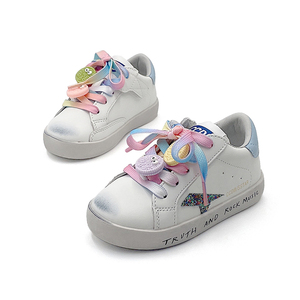 Scarpe CCDB con Suola in Gomma Personalizzabili per Bambini, <span class=keywords><strong>Sneakers</strong></span> Sportive di Design all'Ingrosso, Stile Cartone Animato, Scarpe <span class=keywords><strong>Bianche</strong></span> per Bambini - Product Image 3