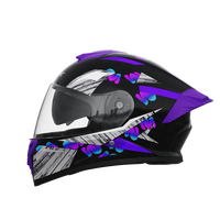 Casque intégral de moto Predator Design le plus populaire, nouvelle version, double visière PC, léger, protection anti-choc en PP