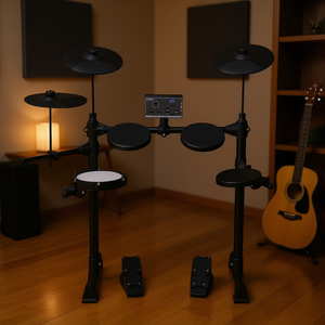 Batería electrónica DB de 150 sonidos, kit de doble capa para principiantes y adultos - Product Image 2