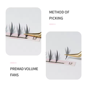 GLAMLASH Extensions de cils légers en PBT naturel Anime Comic Spire Premade Manga Fans japonais Faux cils - Product Image 5