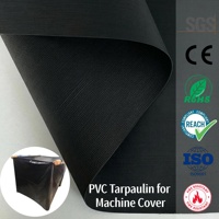 Toile en bâche tricotée personnalisée imprimée, laminée PVC, pour couvertures industrielles et machines – Rouleaux de bâche enduite PVC