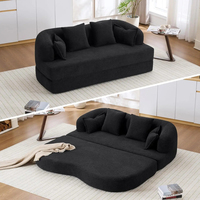 Sofá Cama Doble Convertible Extensible Portátil, Diseño Moderno, Ecológico, Ideal para Sala de Estar y Apartamentos