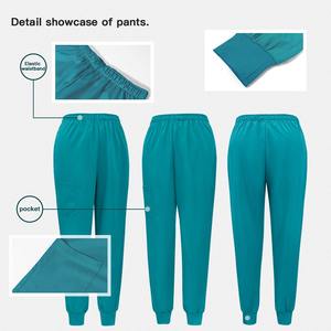 ファッションワークユニフォーム歯科クリニック美容院スパワークウェアオーバーオール美容コンフォート弾性医療ケアマットユニフォームセット - Product Image 5