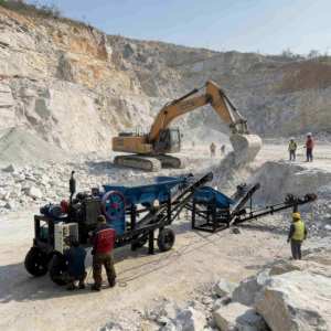 Venta Directa de Fábrica de Trituradoras de Concreto PE250x400, Trituradora de Mandíbulas Móvil, Trituradora de Roca Móvil para Minería - Product Image 1