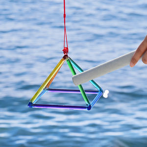 نجاح مخصص 3-32 بوصة مصقول كريستال نقي الغناء الهرم للعلاج بالصوت والشفاء بالطاقة - Product Image 6