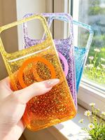 Coque de téléphone de luxe étanche antichoc en TPU IMD OEM de haute qualité avec chargement sans fil, effet Bling Bling, pour iPhone 15 17 Pro Max (2026)