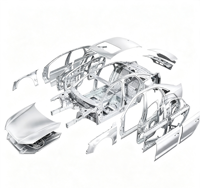 Revêtement électrophoretique cathodique bicomposant SH-450, pâte noire pour carrosserie de véhicule et pièces à structure complexe