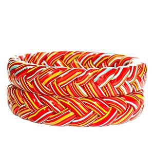 กำไลข้อมือหางม้าหลากสีสไตล์ราชสถาน งานฝีมือประณีตจากแลคเกอร์ คอลเลคชั่นเครื่องประดับแลคเกอร์แบบดั้งเดิม แฟชั่นชาติพันธุ์ทำมือ - Product Image 2