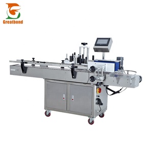 High Speed Factory Wholesale Custom Adhesive Sticker Self-adhesive Glass Beverage Bottle Water <b>Jar</b> Round Bottle <b>Labeling</b> Machine - Product Image 1