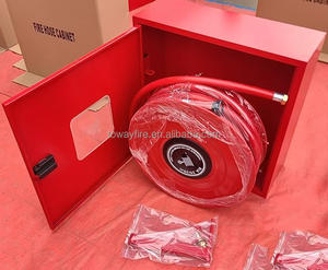 Armoire de lutte contre l'incendie 65mm*65mm*25mm avec enrouleur de tuyau d'incendie 1" * 30m - Product Image 3