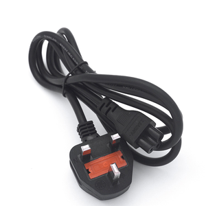 UK Plug <strong>Power</strong> Cord British Main C5 Cloverleaf AC <strong>Power</strong> Supply Lead Extension <strong>Cable</strong> 1.5m <strong>for</strong> Notebook Laptop Computer <strong>LG</strong> <strong>TV</strong> - Product Image 2
