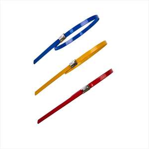 الجملة متعددة الأغراض اللون الفولاذ المقاوم للصدأ سحاب العلاقات كابل-الكرة قفل المغلفة العلاقات - Product Image 5