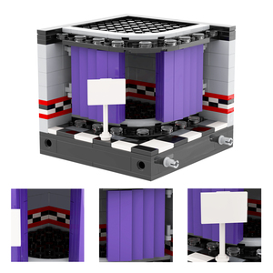 Peluches <span class=keywords><strong>de</strong></span> FNAF, Figuras <span class=keywords><strong>de</strong></span> Freddy y Foxy, Sets <span class=keywords><strong>de</strong></span> Bloques <span class=keywords><strong>de</strong></span> Construcción, Kits DIY, Ladrillos MOC, Juguetes para Niños, Mould King MOC1282 - Product Image 6
