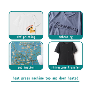 Nouvelle presse à chaud hydraulique DSMC 40x40cm en silicone pour l'impression et le gaufrage de vêtements et tissus, idéale pour les t-shirts - Product Image 6