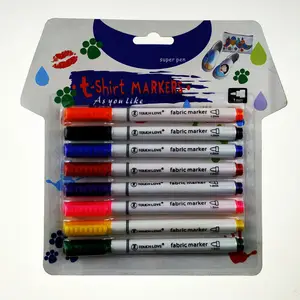 Dry quickly Art markers penne <span class=keywords><strong>lavabili</strong></span> <span class=keywords><strong>per</strong></span> la creazione di <span class=keywords><strong>tessuti</strong></span> <span class=keywords><strong>per</strong></span> scrivere su scarpe e t-shirt - Product Image 1