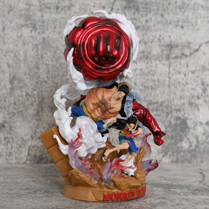 ลูฟี่ PVC ขนาด 20 ซม. สำหรับอนิเมะ เกียร์ <span class=keywords><strong>2</strong></span> <span class=keywords><strong>3</strong></span> <span class=keywords><strong>4</strong></span> อาเพคคิง กัน สโตร์แฮท ของเล่นโมเดลการ์ตูนทำมือ กล่องสี - Product Image 4