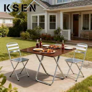 Wholesale Household <strong>Foldable</strong> <strong>Small</strong> <strong>Tables</strong> and Chairs Multifunctional Practical square Portable Dining <strong>Table</strong> - Product Image 1