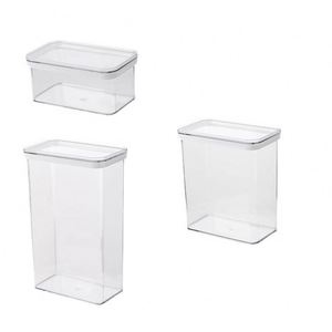 Food-grade Sealed Jars Plastic OEM ODM Transparent Kitchen <b>Noodles</b> Storage Jars Wall-mounted Cereals Storage <b>Box</b> - Product Image 1
