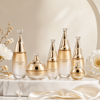 Flacons de parfum de luxe, pots et bouteilles en verre avec couvercles en plastique, flacons et pots cosmétiques en gros, 30g, 50g, 40ml, 100ml, 120ml