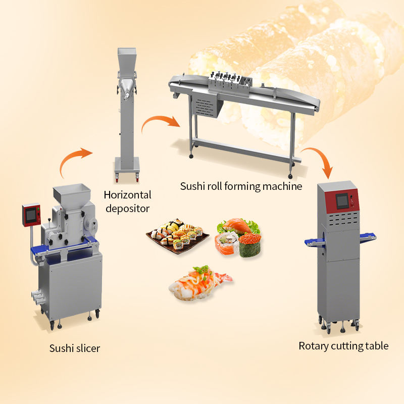 Machine Sushi Machine a Sushi square Sushi Roll Machine Large Sushi ...