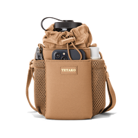 Logo personnalisé course à pied randonnée Cross Body bouteille d'eau pochette de transport pochette en néoprène bouteille d'eau sac à bandoulière avec sangle