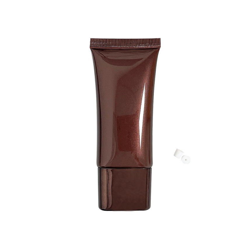 Brown ultra flat cap