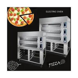 Strength Factory Custom Industrial Bakery Oven 6 Tray Rotary Oven Bread Making Electric Oven