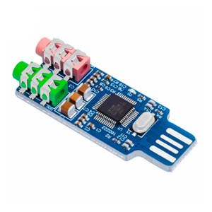 Drive Free <b>USB</b> Sound Card, Computer External Sound Card Module, Laptop Sound Card CM108 <b>USB</b> Sound Card Chip - Product Image 3