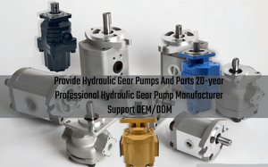 LONGDA JHP Hydraulische Zahnradpumpe für Radlader Gusseisen-Zahnradpumpe Rechteckige Keilwellen-Zahnradpumpe - Product Image 4