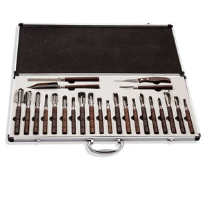 مجموعة أدوات نحت متنوعة للفواكه والخضروات مكونة من 25 قطعة من سكاكين النقش المعدنية الاحترافية عالية الجودة - Product Image 5