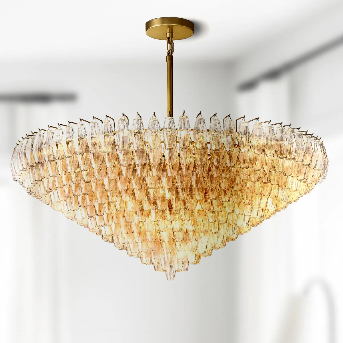 Lusso moderno squisito lampadario a forma di diamante in cristallo cilindrico per soggiorno sala da pranzo cucina isola Foyer camera da letto