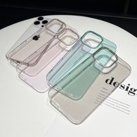 Nouvelle Arrivée Coque de Téléphone en TPU Souple Haute Transparence Anti-Choc Étanche pour iPhone 18 17 16 Pro Max Plus