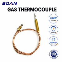 Termokopel Tembaga M8*1*38 M8*1*11 Ulir Tetap 150mm untuk Penggunaan Gas Rumah Tangga dan RV