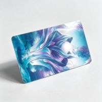 Carte cadeau RFID personnalisée en PVC avec impression couleur intégrale, illustration unique de style chinois, puce classique 1K, étanche
