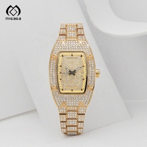 Free Shipping Classic Fashion Unique Moissanite Wrist <strong>Watch</strong> Woman Luxury <strong>Gold</strong> Lady Automatic Vintage <strong>Watches</strong> <strong>Women</strong>