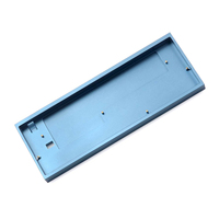 Kit DIY Keyboard Mekanik 75% Kustom dari Pabrik Kit Kerangka Keyboard Aluminium CNC PCB RGB Hot Swap