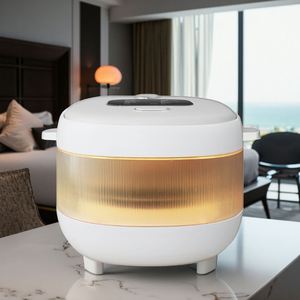 Olla Arrocera Eléctrica de Lujo de Alta Calidad, 3L, Control Digital Automático, con Olla de Acero Inoxidable, Multicocina de Bajo Contenido de Azúcar para el Hogar - Product Image 1