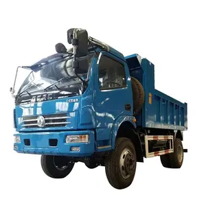 Low price hot sale Dongfeng brand new 3 ton 5 ton 7 ton 4x2 4x4 mini dump tipper truck for sale