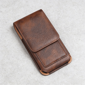 Sac de téléphone professionnel en cuir synthétique imperméable, fin et <span class=keywords><strong>portable</strong></span> - Product Image 6