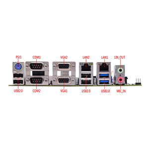 2026 ELSKY ฮาสเวลล์ LGA1150 เมนบอร์ด H81 ชิปเซ็ต PC-DDR3 RAM QM8200-R 2*LAN Realtek 8111H 10*COM VGA - Product Image 6