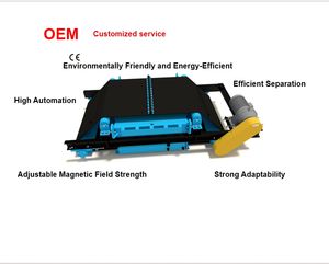 Uso com forte campo magnético ferro de minério reciclagem OverBelt separador magnético permanente suspenso Overband ímãs - Product Image 2