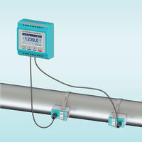 Medidor de Flujo Ultrasónico Inteligente DN15-dn600 para Aceite Biológico, Petróleo Crudo Industrial, Carga Rápida, Tipo Externo