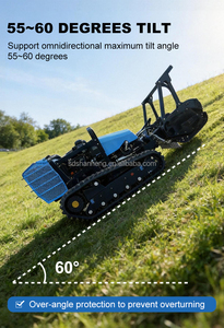 Falciatrice Cingolata Telecomandata per Lavori Pesanti con Trinciatrice Forestale e <span class=keywords><strong>Decespugliatore</strong></span> - Product Image 3