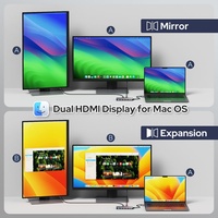Grosir Pabrik Hub USB-C 11-in-1 dengan Transfer Data USB 3.2 10Gbps untuk Dock Station Aluminium Alloy 2.0 PD100W - Ready Stock